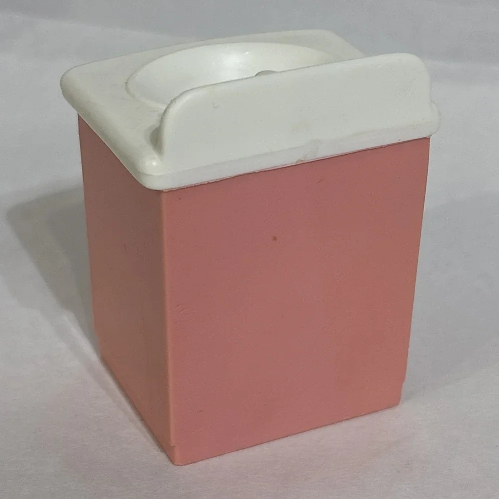 Vintage Fisher Price Dollhouse Furniture Pink & White Sink 1993